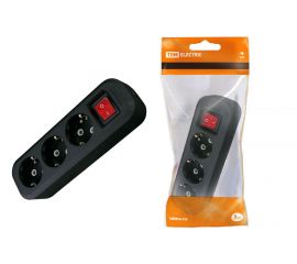 18.06.06 Аксессуары - Колодки розеточные - цвет белый/черный