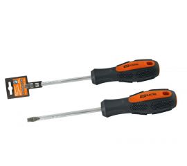 10.06.10 Отвертки слесарные серия Алмаз (двухкомпонентная рукоятка, CR-V)