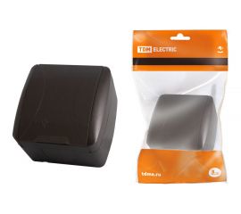 18.18.03 Серия «Селигер» IP44 (открытая установка) - цвет шоколад