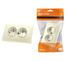 18.15.02 Серия «Лама» (скрытая установка) - цвет слоновая кость