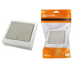 18.03.02 Серия «Вуокса» IP54 (скрытая установка) - цвет серый (RAL7035)