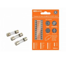 07.38.01 Плавкие вставки 5х20 ВПБ6/H520Б (быстродействующие)