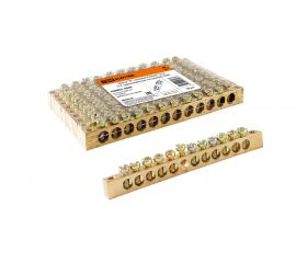 08.01.02 Шина «N» нулевая сечением 6х9 мм (тип 2 - крепеж по краям)