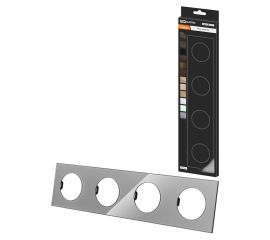 18.19.03 Серия «Байкал» IP20 (скрытая установка ) - цвет платина