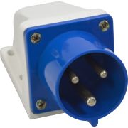 KEAZ Вилка для монтажа на поверхность 523-32А-6h-220AC-2P+PE-IP44