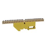 KEAZ Шина нулевая с изолятором OptiKit BB-D-PE-DIN-24-6х9-желтый