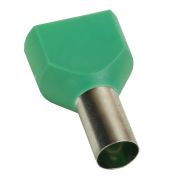 KEAZ Наконечник штыревой втулочный под два провода НШвИ2 OptiKit T-Shv2-PVC- 16-14(100шт)