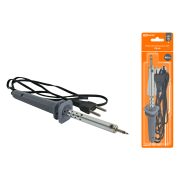 Паяльник электрический ПЭ-40  с жалом типа «конус», в комплекте подставка, 40 Вт, «Гранит» TDM