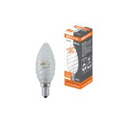 Лампа накаливания «Витая свеча» матовая 40 Вт-230 В-Е14 TDM