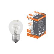 Лампа накаливания «Шар прозрачный» 40 Вт-230 В-Е27 TDM