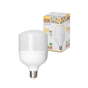 Лампа светодиодная T-30 Вт-230 В-4000 К–E27 (99x168 мм) НАРОДНАЯ