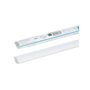 Алюминиевый профиль угловой 1616 (2 м), матовый рассеиватель, 2 заглушки, 4 крепежа TDM