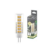 Лампа светодиодная G4-7 Вт-230 В-3000 К, SMD, 18,5x57 мм TDM