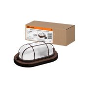 Светильник НПБ1402 венге овал с реш. 60Вт IP54 TDM