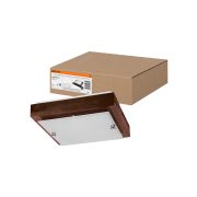 Светильник НПБ 02-2х40-121 УХЛ4 «Киото-1» венге 2х40 Вт IP20 (270х270х75) TDM