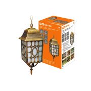 Светильник садово-парковый «Беседка» 60 Вт, подвес, матовое/бронза, Е27, TDM