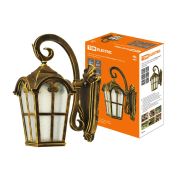 Светильник садово-парковый «Братья Гримм» 100 Вт, вниз, шагрень/бронза, Е27, TDM