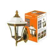 Светильник садово-парковый «Глазурь» 60 Вт, вверх, прозрачное/бронза, Е27, TDM