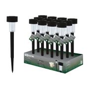 Светильник СП-325 на солнечных батареях, пластик, 4,6х32см, ДБ, TDM