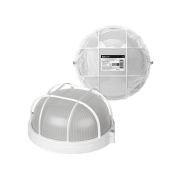 Светильник НПБ1302 белый/круг с реш. 60Вт IP54 TDM