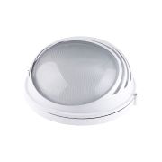 Светильник НПБ1107 белый/круг ресничка 100Вт IP54 TDM