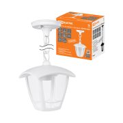 Светильник садово-парковый «СИТИ» НСУ 07-60-001 У1 4-х гранник подвесной белый TDM