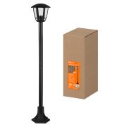 Светильник садово-парковый «СИТИ» НТУ 07-60-004 У1 6-ти гранник на стойке h=1120 мм черный TDM