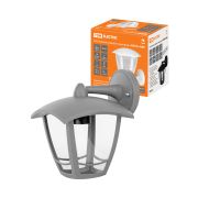 Светильник садово-парковый «СИТИ» НБУ 07-60-002 У1 4-х гранник настенный вниз серый TDM