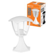 Светильник садово-парковый «СИТИ» НТУ 07-60-001 У1 4-х гранник напольный белый TDM