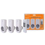 Комплект для беспроводного управления розетками ПУ3-Р1.3 (3 приемника) «Уютный дом» TDM