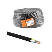 Кабель ВВГнг(А)-FRLSLTx 3х1,5 ок(N, PE)-0,66 ГОСТ (100м) TDM