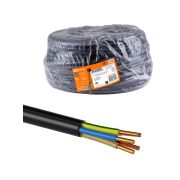 Кабель ВВГнг(А)-LSLTx 5х2,5 ок(N, PE)-0,66 ГОСТ (100м) TDM