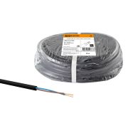 Провод ПВС 2х1,5 ГОСТ (20м), черный TDM