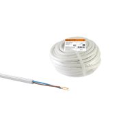 Провод ПВС 2х6 ГОСТ (20м), белый TDM