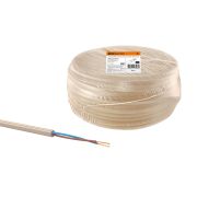 Провод ПВС 2х1 ГОСТ (20м), бежевый «ЭКО» TDM