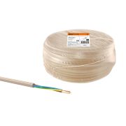 Провод ПВС 3х1 ГОСТ (100м), бежевый «ЭКО» TDM