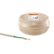 Провод ПВС 3х1,5 ГОСТ (100м), бежевый «ЭКО» TDM
