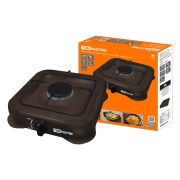 Плитка газовая одноконфорочная, ГП-1, коричневая, TDM