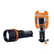 Фонарь светодиодный «Пластик», 7 светодиодов 21 лм/Вт, батареи типо 2*D (в комплект не входят) TDM