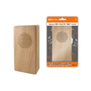 Звонок проводной в эл.сеть ЗПС-10/2-Пт «ЭКО» сосна («птичка», без кнопки, AC 230V) TDM