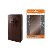 Звонок проводной в эл.сеть ЗПС-10/2-Пт «ЭКО» бук («птичка», без кнопки, AC 230V) TDM