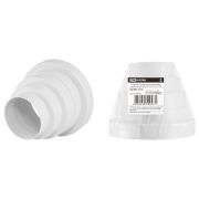 Редуктор для круглых воздуховодов универсальный, D80/100/120/125/150, TDM