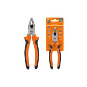 Пассатижи (плоскогубцы), с двухкомпонентными рукоятками, CR-V сталь, 180 мм, серия «Алмаз» TDM