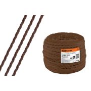 Ретро провод «Эко» 2х2,5 витой ГОСТ коричневый (50м) TDM