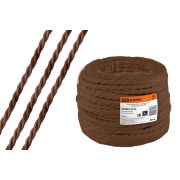 Ретро провод «Эко» 3х1,5 витой ГОСТ коричневый (50м) TDM