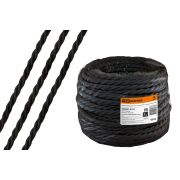 Ретро провод «Эко» 3х1,5 витой ГОСТ черный (50м) TDM