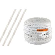 Ретро провод «Эко» 3х2,5 витой ГОСТ белый (50м) TDM