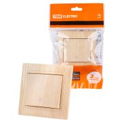 Перекрестный выключатель 1-кл. 10А сосна «Лама» TDM