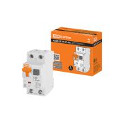 АВДТ 63 2Р(1Р+N) C63 30мА 6кА тип А - Автоматический Выключатель Дифференциального тока TDM