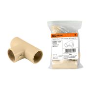 Тройник соед. для трубы 16 мм (5шт) «ЭКО» (сосна) TDM